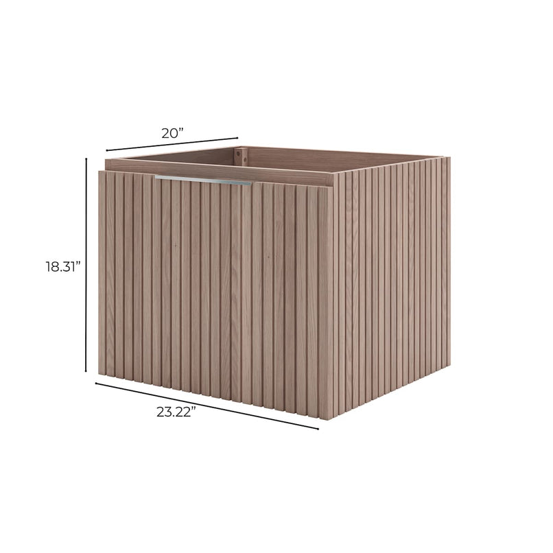 Elliot 24" Single Wall Mounted Vanity Cabinet Only - Less Vanity Top - image 18