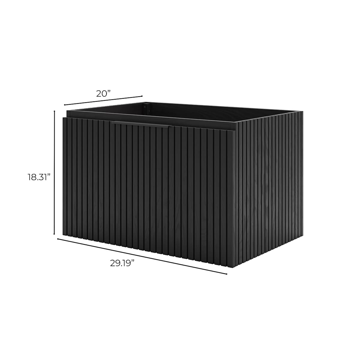 Elliot 30" Single Wall Mounted Vanity Cabinet Only - Less Vanity Top - image 18