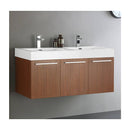 Vista 47" Single Wall Mounted Wood Vanity Cabinet Only - Less Vanity Top - image 8