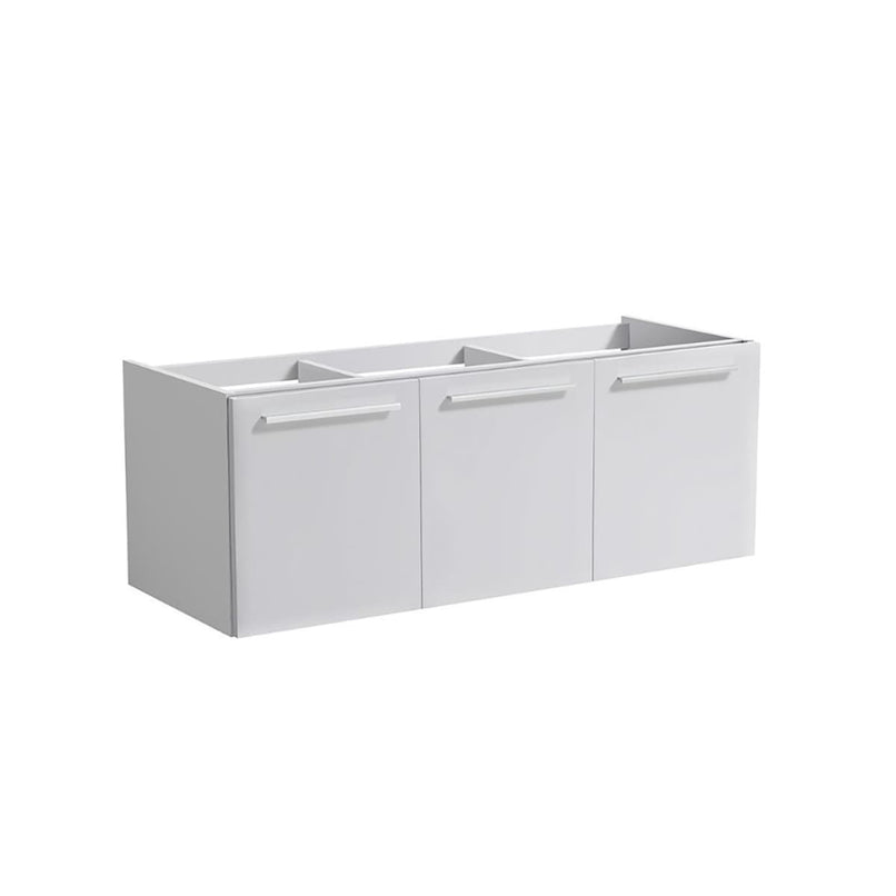 Vista 47" Single Wall Mounted Wood Vanity Cabinet Only - Less Vanity Top - image 1
