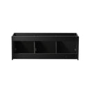 Vista 59" Double Wall Mounted Wood Vanity Cabinet Only - Less Vanity Top - image 12