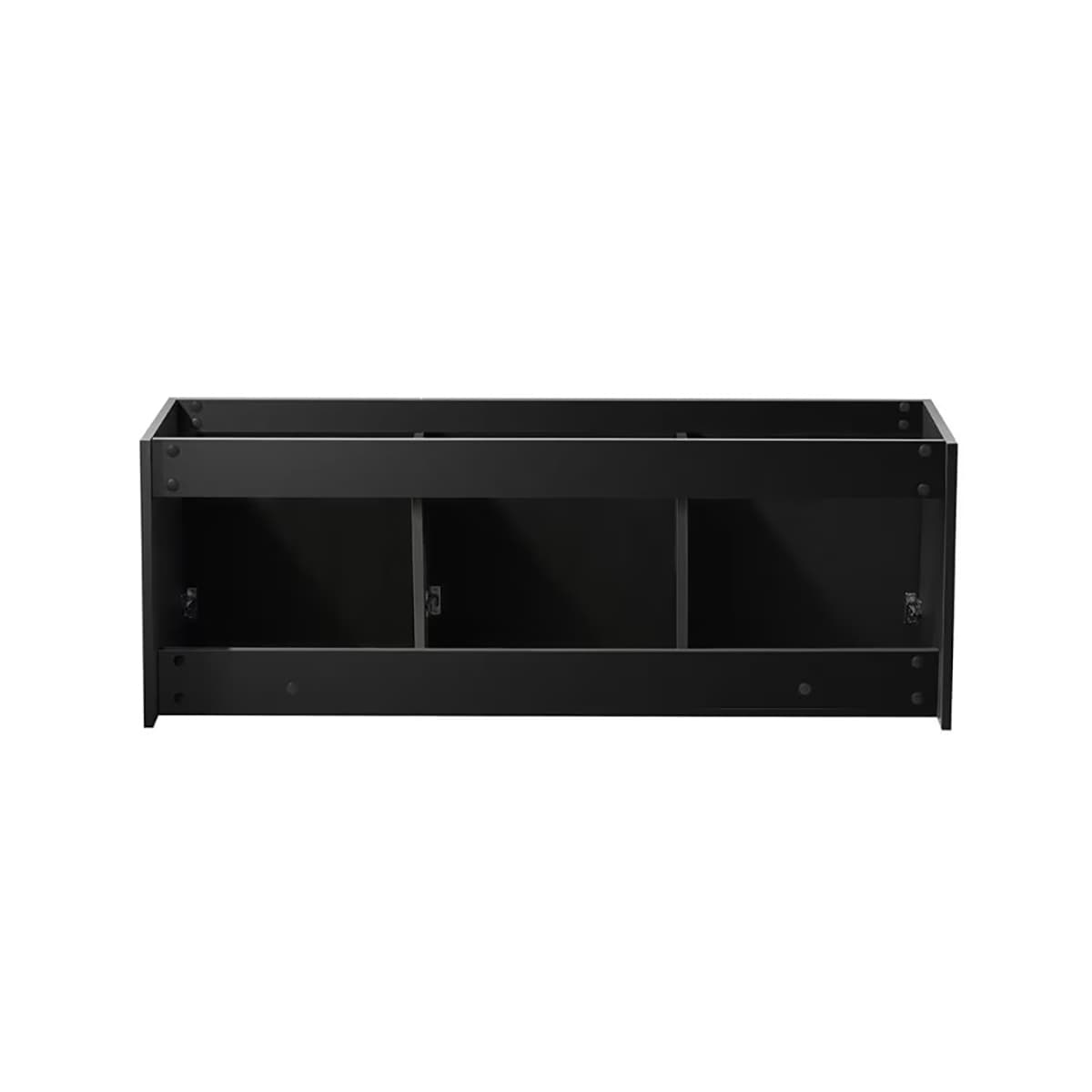 Vista 59" Double Wall Mounted Wood Vanity Cabinet Only - Less Vanity Top