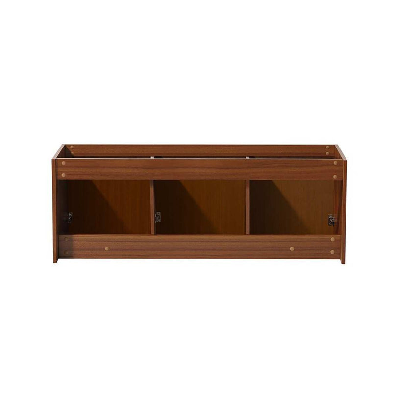 Vista 59" Double Wall Mounted Wood Vanity Cabinet Only - Less Vanity Top - image 14