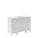 Oxford 48" Free Standing Single Basin Vanity Set with Cabinet and Quartz Vanity Top - image 2