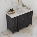 Oxford 48" Free Standing Single Basin Vanity Set with Cabinet and Quartz Vanity Top - image 12