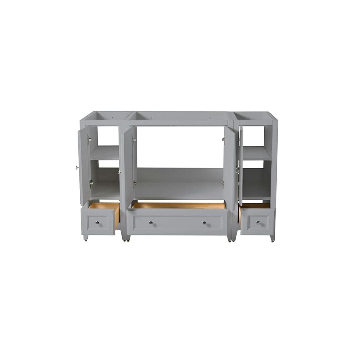Oxford 54" Single Free Standing Vanity Cabinet - Less Vanity Top - image 17