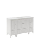 Oxford 54" Free Standing Single Basin Vanity Set with Cabinet and Quartz Vanity Top - image 2