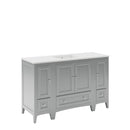 Oxford 54" Free Standing Single Basin Vanity Set with Cabinet and Quartz Vanity Top - image 14