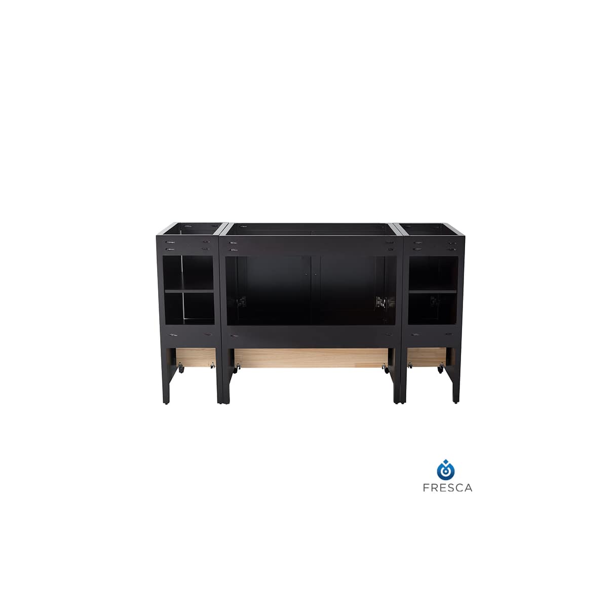 Oxford 60" Single Free Standing Vanity Cabinet - Less Vanity Top - image 14