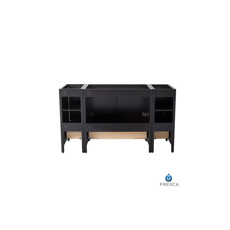 Oxford 60" Single Free Standing Vanity Cabinet - Less Vanity Top - image 14