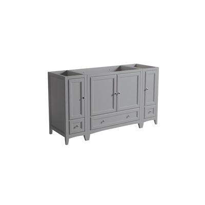 Oxford 60" Single Free Standing Vanity Cabinet - Less Vanity Top - image 1