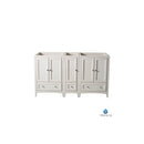 Oxford 60" Double Free Standing Vanity Cabinet - Less Vanity Top - image 2