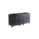 Oxford 60" Double Free Standing Vanity Cabinet - Less Vanity Top - image 10