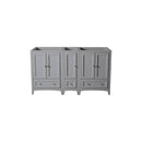 Oxford 60" Double Free Standing Vanity Cabinet - Less Vanity Top - image 13