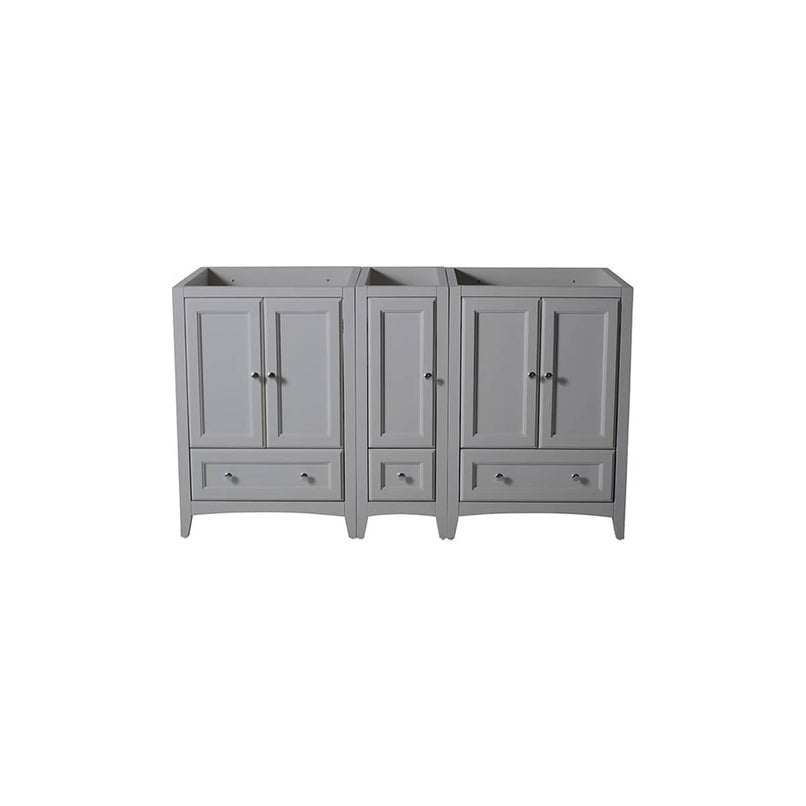 Oxford 60" Double Free Standing Vanity Cabinet - Less Vanity Top - image 13