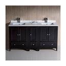 Oxford 60" Free Standing Double Basin Vanity Set with Cabinet and Quartz Vanity Top - image 6