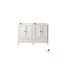 Oxford 48" Double Free Standing Vanity Cabinet - Less Vanity Top - image 2