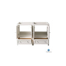 Oxford 48" Double Free Standing Vanity Cabinet - Less Vanity Top - image 3