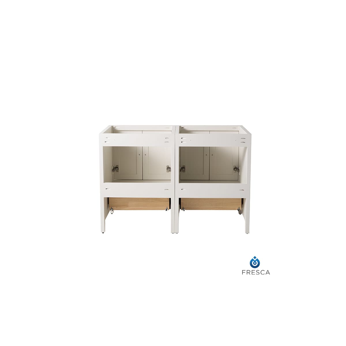 Oxford 48" Double Free Standing Vanity Cabinet - Less Vanity Top