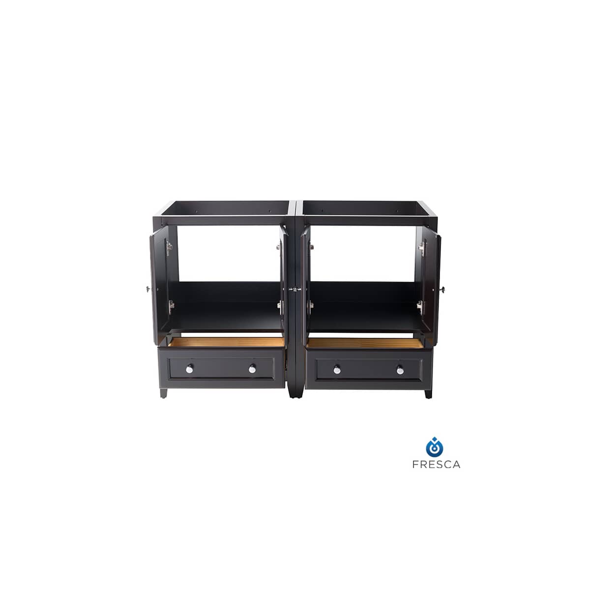 Oxford 48" Double Free Standing Vanity Cabinet - Less Vanity Top