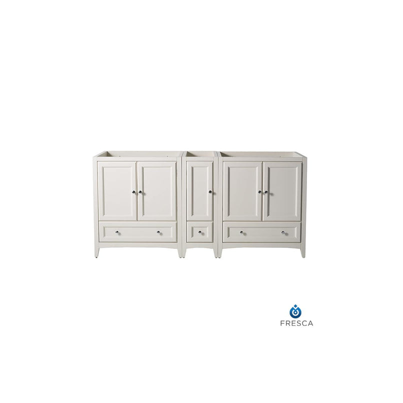 Oxford 72" Double Free Standing Vanity Cabinet - Less Vanity Top - image 2