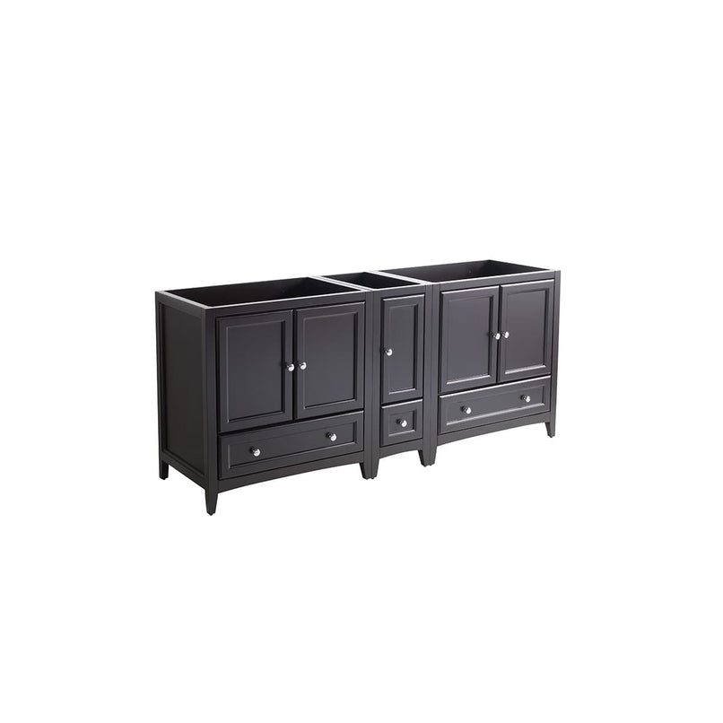 Oxford 72" Double Free Standing Vanity Cabinet - Less Vanity Top - image 11
