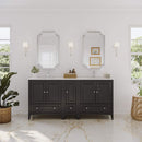 Oxford 72" Double Free Standing Vanity Cabinet - Less Vanity Top - image 14