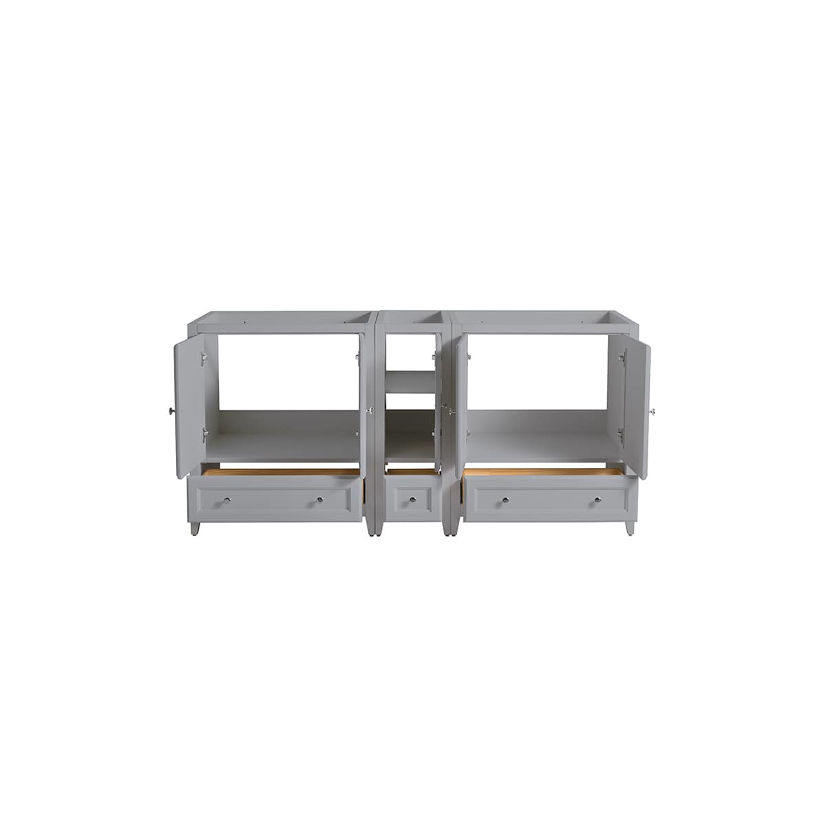 Oxford 72" Double Free Standing Vanity Cabinet - Less Vanity Top - image 16