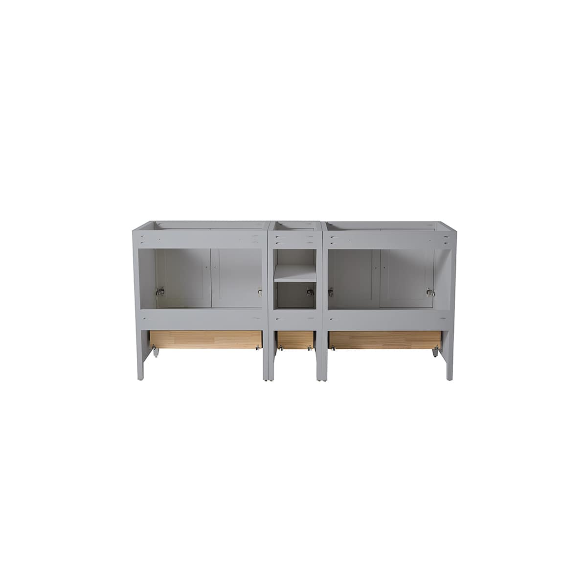 Oxford 72" Double Free Standing Vanity Cabinet - Less Vanity Top - image 17