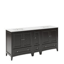 Oxford 72" Free Standing Double Basin Vanity Set with Cabinet and Quartz Vanity Top - image 2