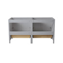 Oxford 60" Double Free Standing Vanity Cabinet - Less Vanity Top - image 4