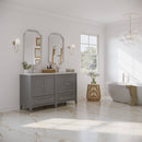 Oxford 60" Free Standing Double Basin Vanity Set with Cabinet and Quartz Vanity Top - image 5