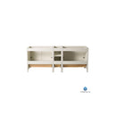 Oxford 84" Double Free Standing Vanity Cabinet - Less Vanity Top - image 5