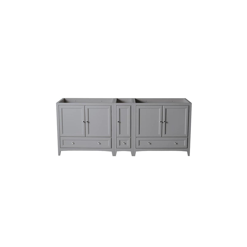 Oxford 84" Double Free Standing Vanity Cabinet - Less Vanity Top - image 16