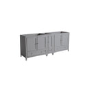 Oxford 84" Double Free Standing Vanity Cabinet - Less Vanity Top - image 1