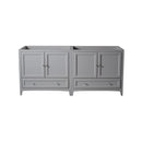 Oxford 72" Double Free Standing Vanity Cabinet - Less Vanity Top - image 2