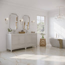 Oxford 72" Free Standing Double Basin Vanity Set with Cabinet and Quartz Vanity Top - image 5