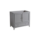 Oxford 36" Single Free Standing Vanity Cabinet - Less Vanity Top - image 1