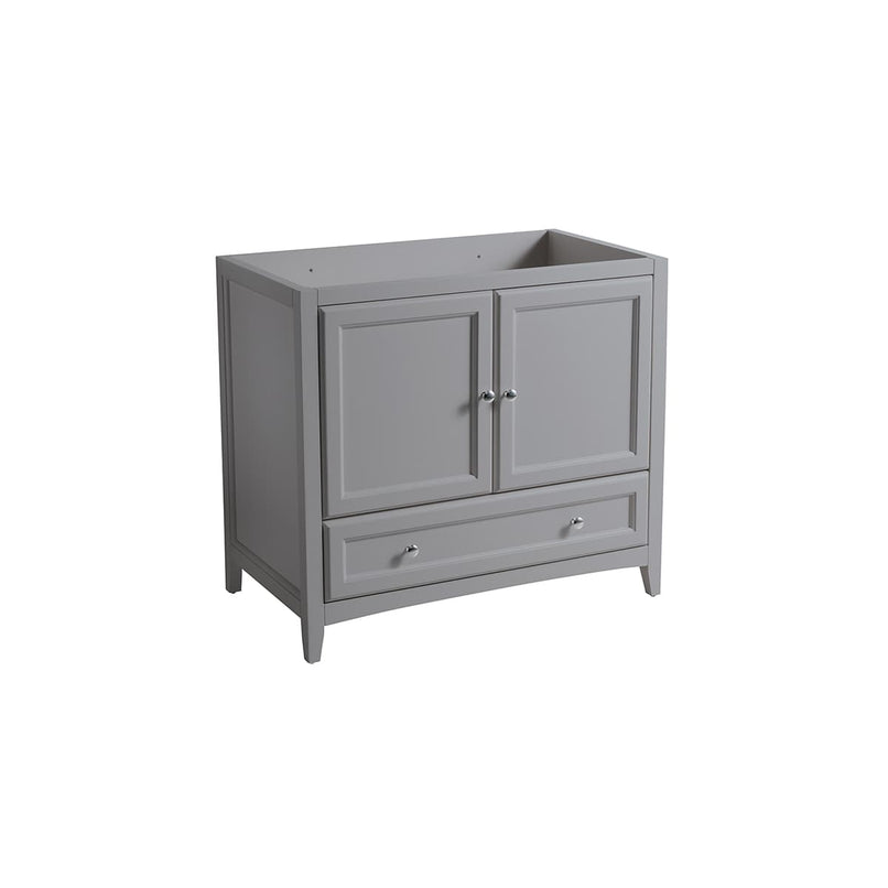 Oxford 36" Single Free Standing Vanity Cabinet - Less Vanity Top - image 1
