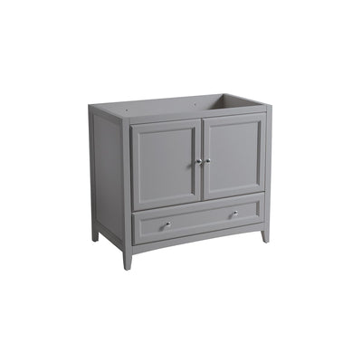 Oxford 36" Single Free Standing Vanity Cabinet - Less Vanity Top - image 1