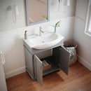 Hartford 30" Free Standing Single Basin Vanity Set with Cabinet and Ceramic Vanity Top - image 13