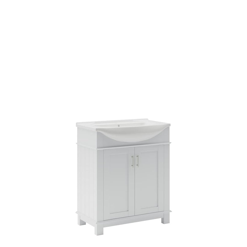 Hartford 30" Free Standing Single Basin Vanity Set with Cabinet and Ceramic Vanity Top - image 16