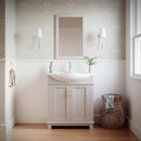 Hartford 30" Free Standing Single Basin Vanity Set with Cabinet and Ceramic Vanity Top - image 1