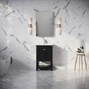 Manchester 24" Free Standing Single Basin Vanity Set with Cabinet and Ceramic Vanity Top - image 3