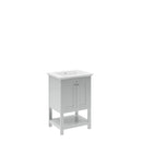 Manchester 24" Free Standing Single Basin Vanity Set with Cabinet and Ceramic Vanity Top - image 12