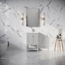 Manchester 24" Free Standing Single Basin Vanity Set with Cabinet and Ceramic Vanity Top - image 15