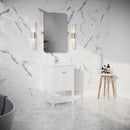 Manchester 24" Free Standing Single Basin Vanity Set with Cabinet and Ceramic Vanity Top - image 25