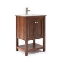 Manchester 24" Free Standing Single Basin Vanity Set with Cabinet and Ceramic Vanity Top - image 30