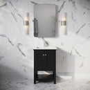 Manchester 24" Free Standing Single Basin Vanity Set with Cabinet and Ceramic Vanity Top - image 1