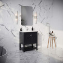 Manchester 30" Free Standing Single Basin Vanity Set with Cabinet and Ceramic Vanity Top - image 4